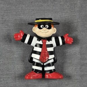 VTG 1995 McDonald's Hamburglar PVC Figure Happy Meal Toy Retro 90s Collectible